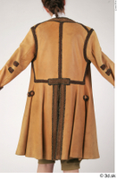  Photos Woman in Historical Suit 1 18th century Brown suit Historical Clothing jacket upper body 0006.jpg